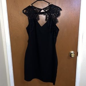 NWOT Blashe American Style Black Laced Dress